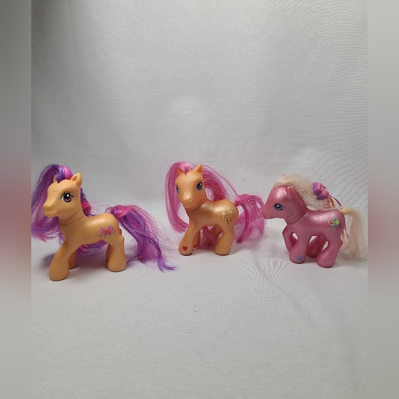 My Little Pony G3 Pinkie Pie Glitter, Sparkle Works Glitter 2002, Scootaloo 2008 - Picture 1 of 10